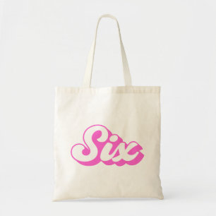 Bolsa Tote 6 Birthday Retro Girl