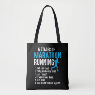 Bolsa Tote 6 Palcos da Maratona Running Runner Triathlon Run