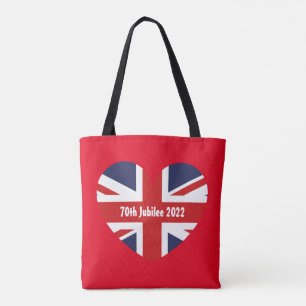 Bolsa Tote 70 Jubilee 2022 Red British Flag