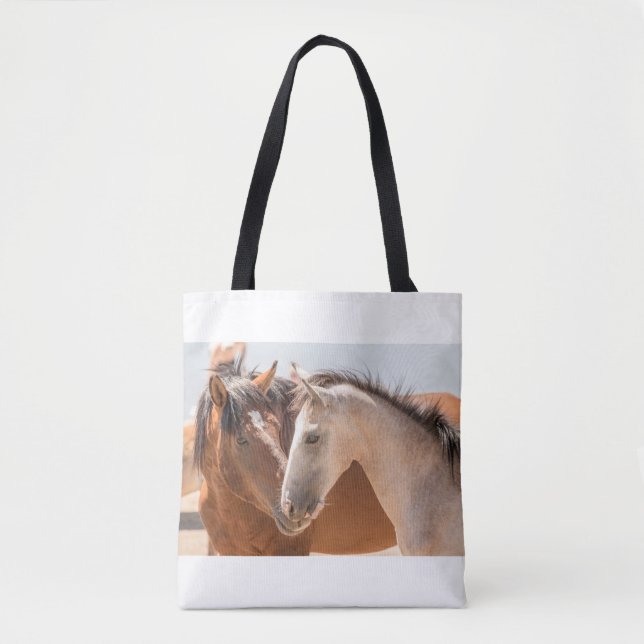 Bolsa Tote 7911-Dois Mustangs Selvagens (Frente)