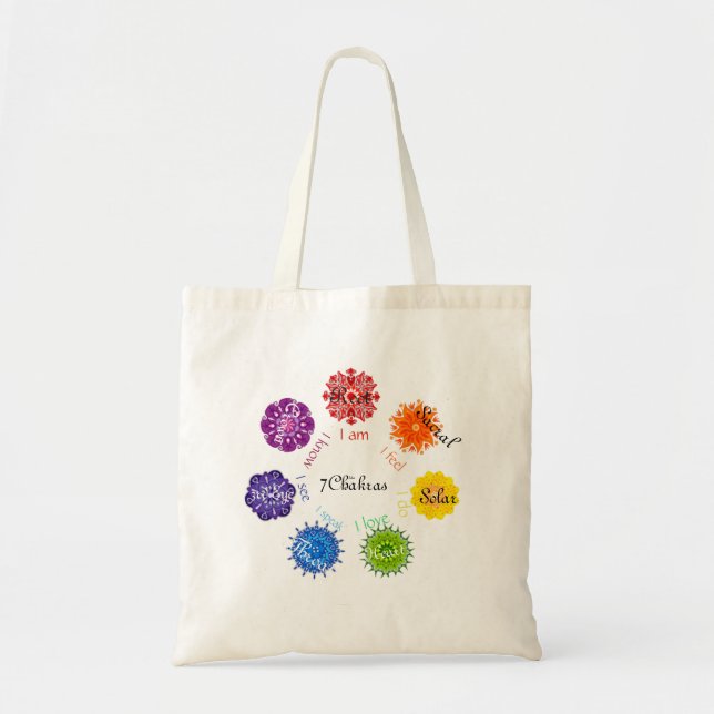 Bolsa Tote 7 Chakras (Frente)