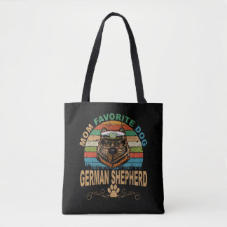 Bolsa Tote 7 Mãe German shepherd de Cachorro Favorito