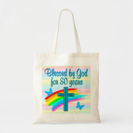 BOLSA TOTE 80 CHRISTIAN BIRTHDAY BLESSINGS TOTE BAG