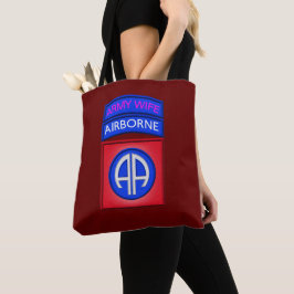 Bolsa Tote 82ª Divisão Aerotransportada “Esposa de Paraquedis