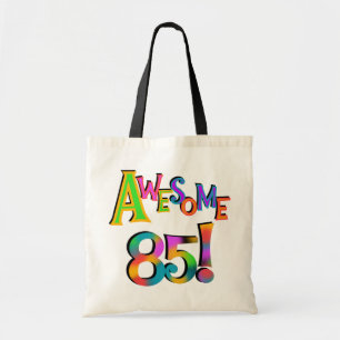Bolsa Tote 85 t-shirt e presentes impressionantes do anivers