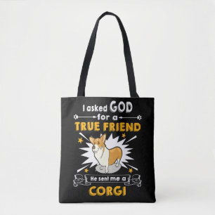 Bolsa Tote 8 Ele Me Enviou Um Corgi