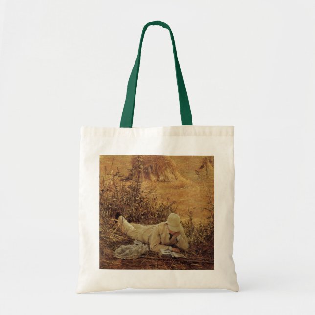 Bolsa Tote 94 graus na sombra, Sir Lawrence Alma Tadema (Frente)