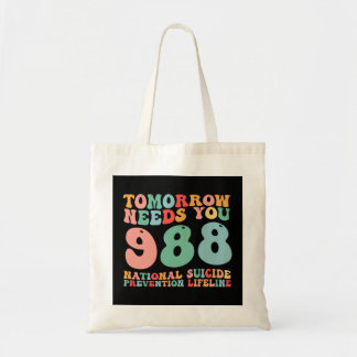 Bolsa Tote 988 Prevenção ao suicídio Prevenção nacional