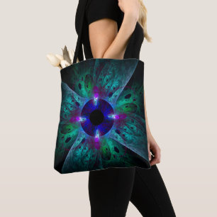 Bolsa Tote A Abstrato de Olhos