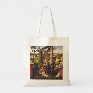 Bolsa Tote A Adoração por Biagio d'Antonio Arte Medieval