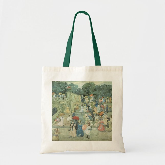 Bolsa Tote A Alameda, Central Park por Maurice Prendergast (Frente)