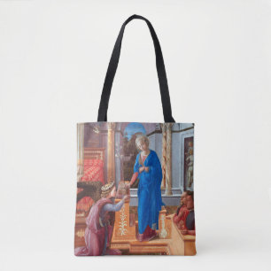 Bolsa Tote A anunciação, Filippo Lippi, 1440