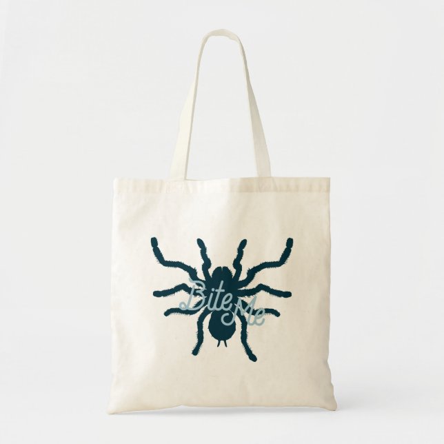 Bolsa Tote A aranha morde-me (Frente)