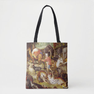 Bolsa Tote A arca de Noah, detalhe do lado de righthand