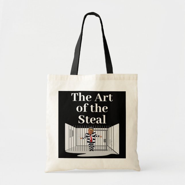 Bolsa Tote A Arte da Banheira Roubada (Frente)
