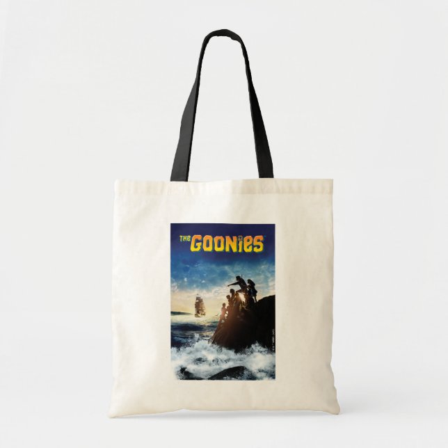 Bolsa Tote A Arte Teatral do Navio Pirata dos Goonies (Frente)