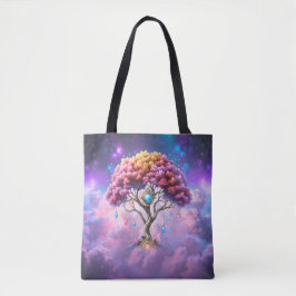 Bolsa Tote A Árvore Celestial do Devir.
