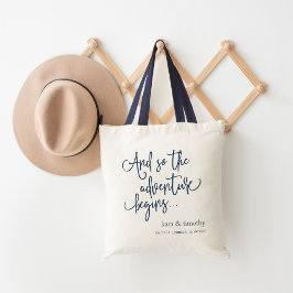 Bolsa Tote A Aventura Começa | Boas-vindas ao casamento perso