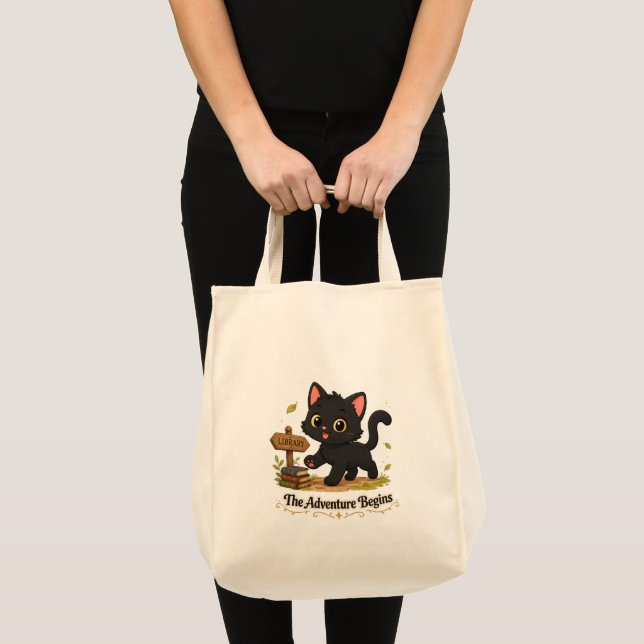 Bolsa Tote A Aventura Começa - Ziggy feliz  (Frente (produto))