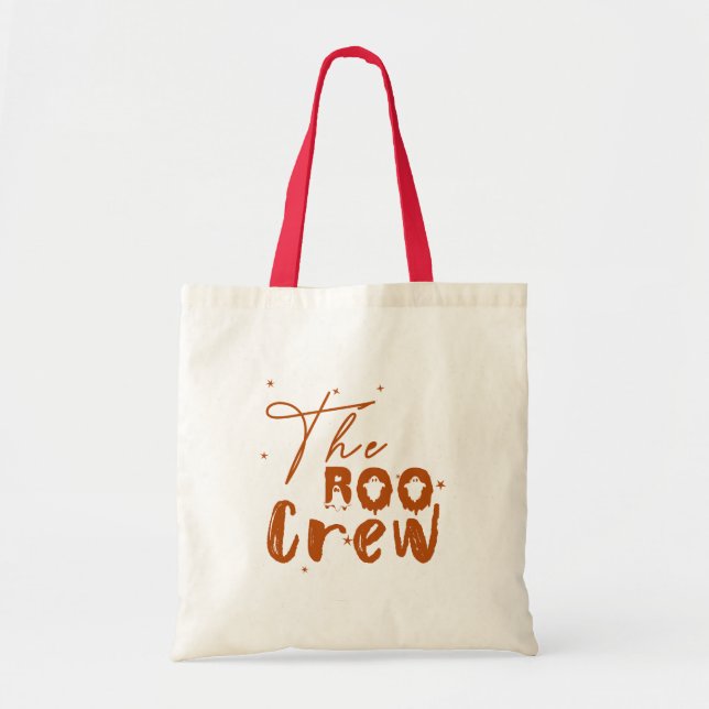 Bolsa Tote A Banda do Boo Crew Halloween Boo (Frente)