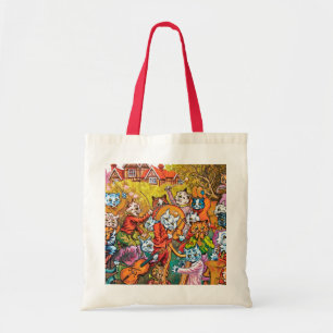 Bolsa Tote A Banda joga, Louis Wain