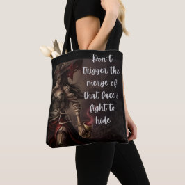 Bolsa Tote A Besta Além da Minha Máscara