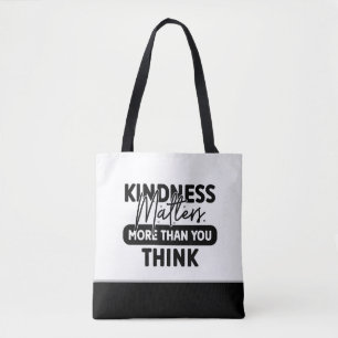 Bolsa Tote A bondade contemporânea importa a tipografia