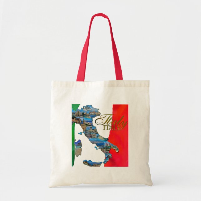 Bolsa Tote A "bota italiana " (Frente)