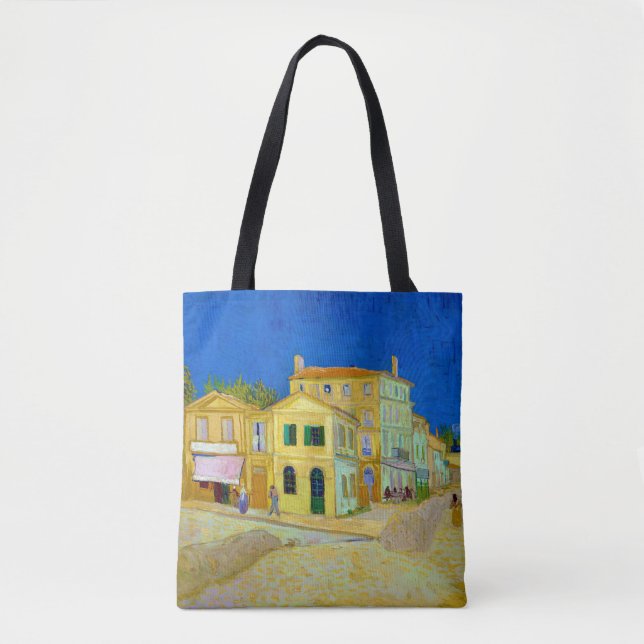 Bolsa Tote A Casa Amarela, Van Gogh (Frente)