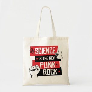 Bolsa Tote A ciência é o novo punk rock