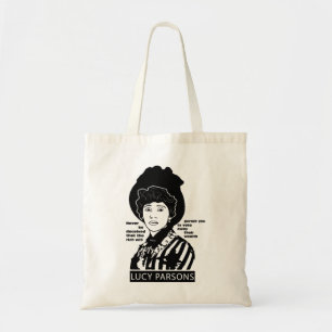 Bolsa Tote A citação de Lucy Parsons nunca será enganada