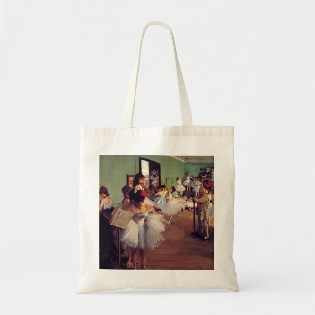 Bolsa Tote A classe de dança de Edgar Degas (Frente)
