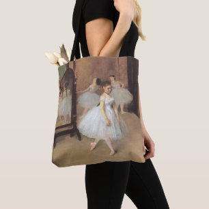 Bolsa Tote A classe de dança por Edgar Degas, balé do vinta