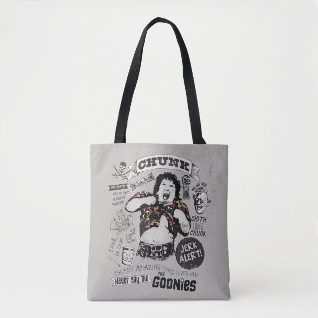 Bolsa Tote A Colagem Retroativa do Bloco das Goonies (Frente)