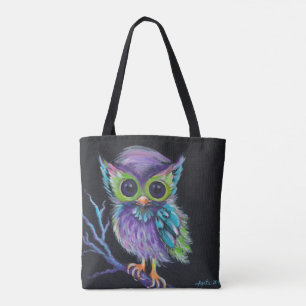 Bolsa Tote A coruja seja seu amigo