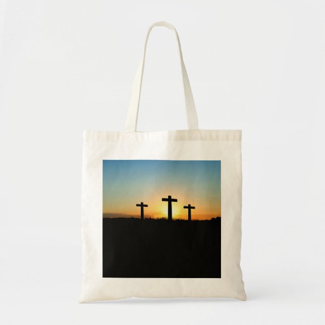 Bolsa Tote A Crucificação Atravessa o Sunset (Frente)