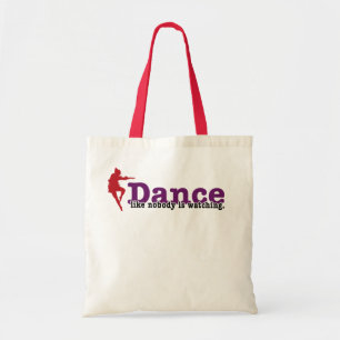 Bolsa Tote A dança como ninguém está olhando