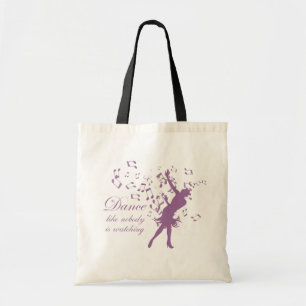 Bolsa Tote A dança como ninguém está olhando a sacola