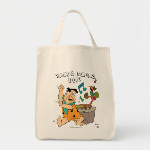 Bolsa Tote A dança do Flintstone dos Flintstones Fred