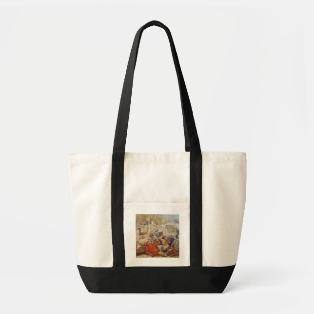 Bolsa Tote A defesa de Bradshaw de Manchester (1642) (Frente)
