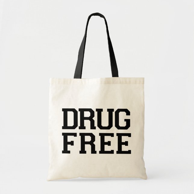 Bolsa Tote A droga livra! Saco (Frente)