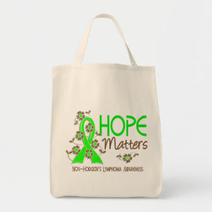 Bolsa Tote A esperança importa o linfoma 3 Non-Hodgkin