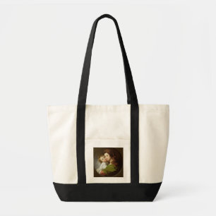 Bolsa Tote A esposa do artista, Elizabeth, e seu filho Raphae