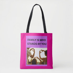 BOLSA TOTE A FAMÍLIA É QUEM ESTÁ AO SEU LADO ❤️