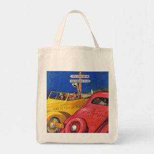 Bolsa Tote A feira ou o busto de mundo