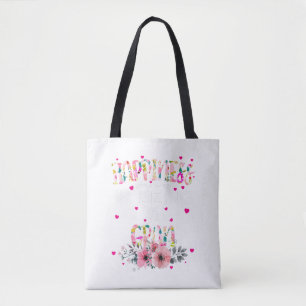 Bolsa Tote A Felicidade É Um Dia de as mães Gran Floral Mimi