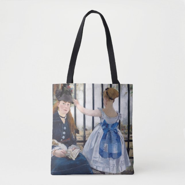 Bolsa Tote A ferrovia, Edouard Manet (Frente)