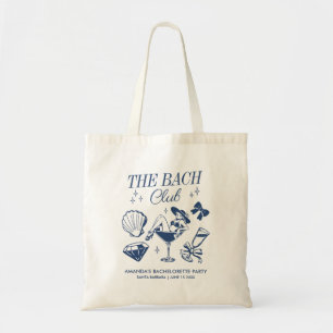 Bolsa Tote A Festa de solteira de Casamento de Praia do Bach 