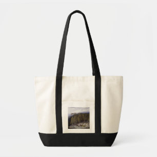 Bolsa Tote A floresta de Valdoniello, Córsega, 1869 (óleo e