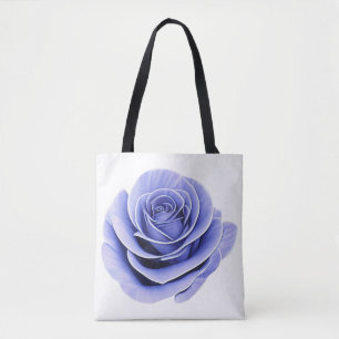 Bolsa Tote A Frágil Beleza de um Rosa